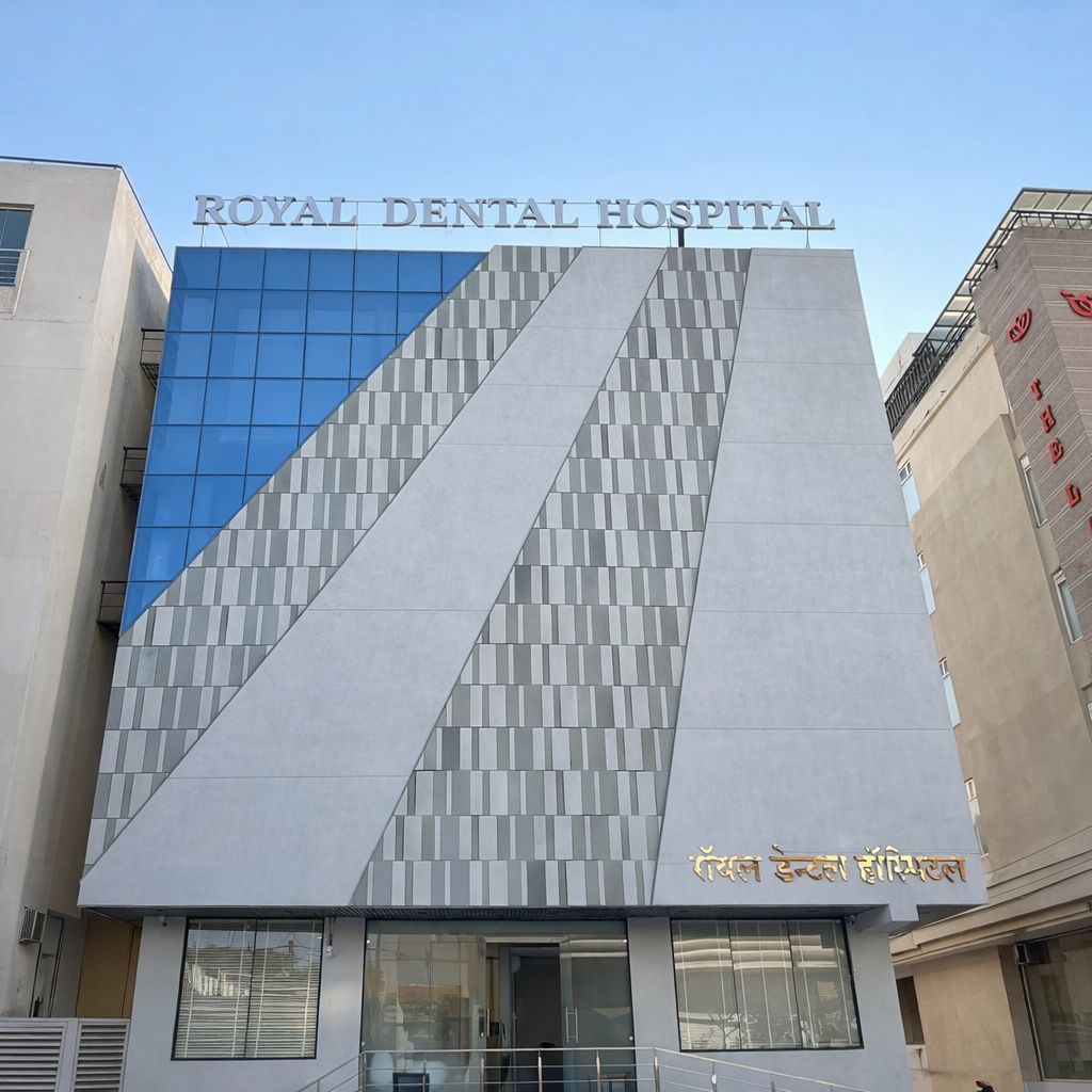 Main building of Royal Dental Clinic and Hospital