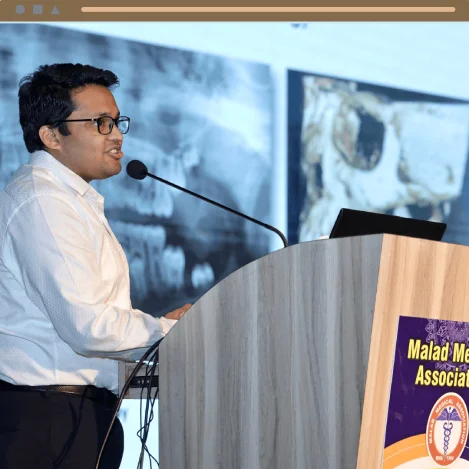 Dr chirag chamria at malad association Dr chirag chamria at malad association